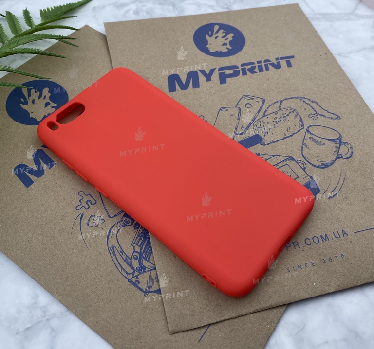 Чохол силіконовий для Xiaomi Mi Note 3 червоний (5190) 