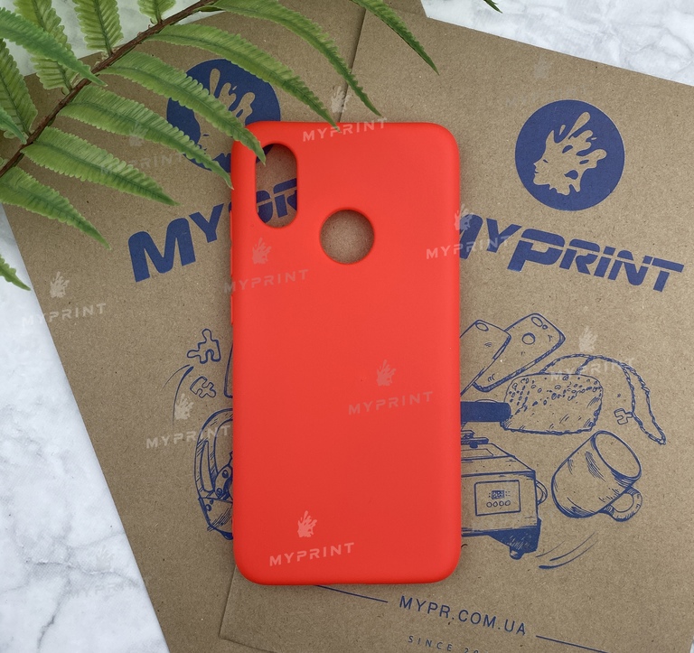 Чохол силіконовий для Xiaomi MI8 червоний (5152) 