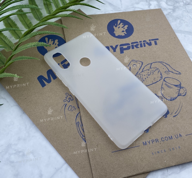 Чохол силіконовий для Xiaomi MI8 SE білий (5199) 