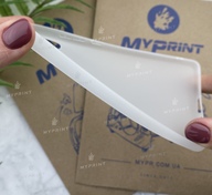 Чохол силіконовий для Xiaomi MI8 SE білий (5199) - фото 3 - Чохли для УФ друку