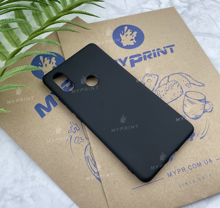 Чохол силіконовий для Xiaomi MI8 SE чорний (5200) 
