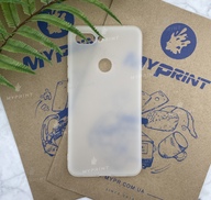 Чохол силіконовий для Xiaomi MI8 Lite білий (5191) - фото 1 - Чохли для УФ друку