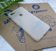 Чохол силіконовий для Xiaomi MI8 Lite білий (5191) - фото 2 - Чохли для УФ друку