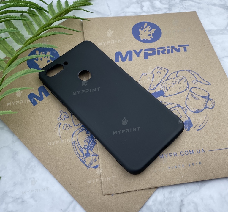 Чохол силіконовий для Xiaomi MI8 Lite чорний (5192) 
