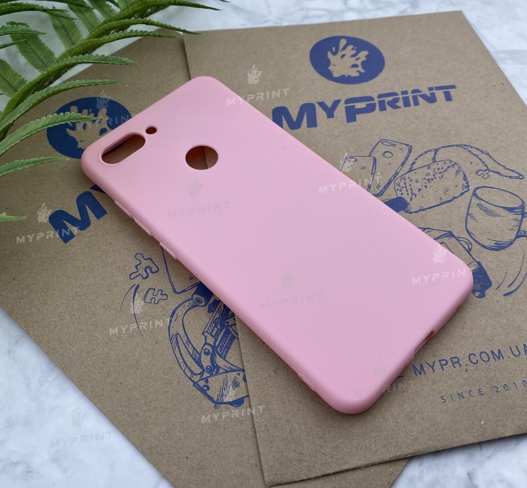 Silicone cover for Xiaomi MI8 Lite pink (5193) - фото 2 Silicone cover for Xiaomi MI8 Lite pink (5193) - фото 2 - Covers for UV printing