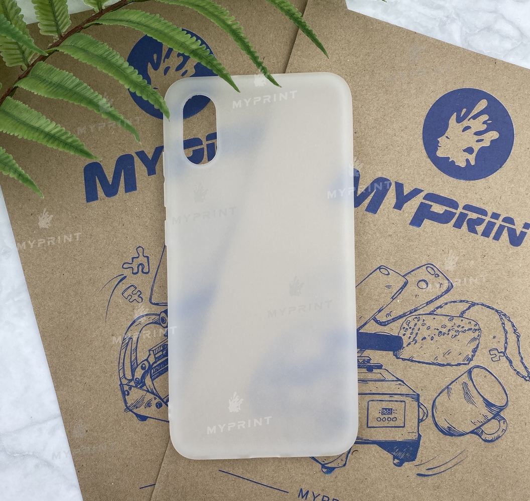 Чохол силіконовий для Xiaomi MI8 Pro білий (5195) - фото 1 - Чохли для УФ друку