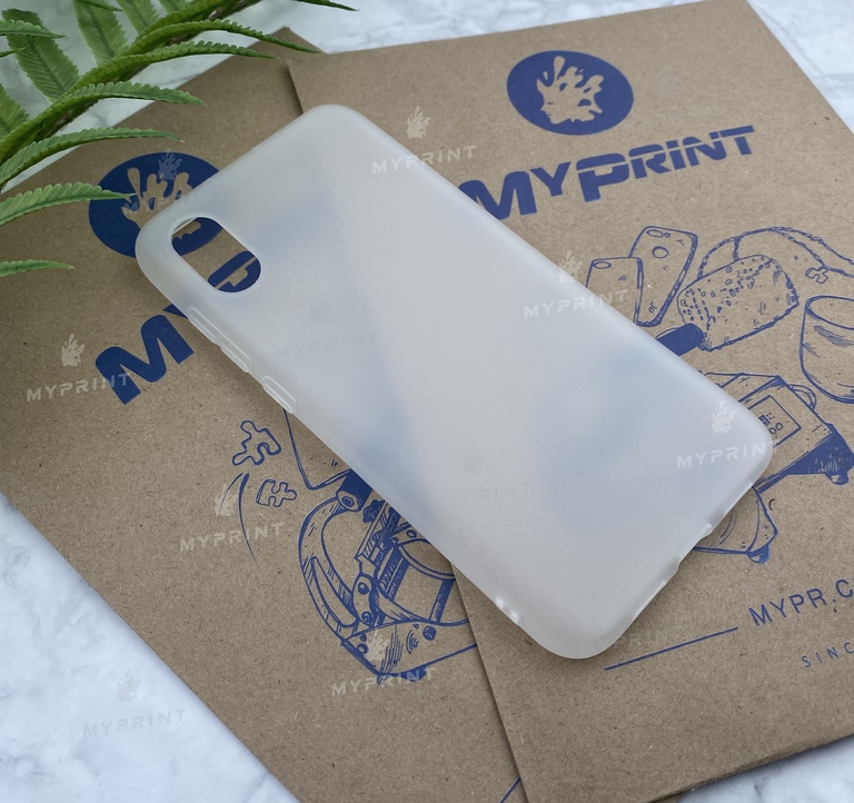 Чохол силіконовий для Xiaomi MI8 Pro білий (5195) 