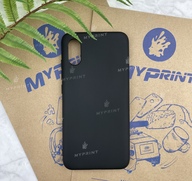 Чохол силіконовий для Xiaomi MI8 Pro чорний (5196) - фото 1 - Чохли для УФ друку