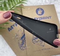 Чохол силіконовий для Xiaomi MI8 Pro чорний (5196) - фото 3 - Чохли для УФ друку