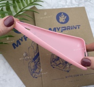 Чохол силіконовий для Xiaomi MI8 Pro рожевий (5197) - фото 3 - Чохли для УФ друку