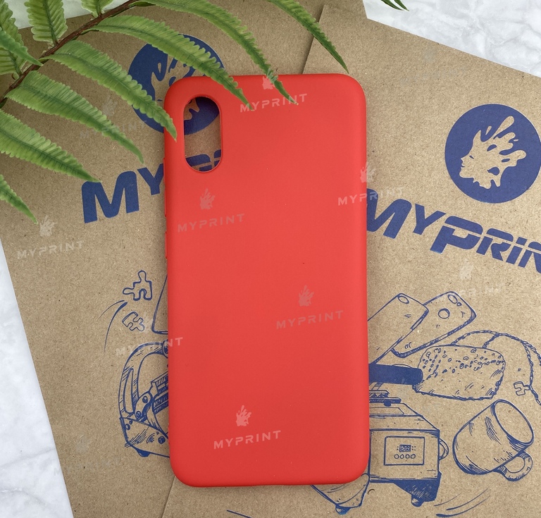 Чохол силіконовий для Xiaomi MI8 Pro червоний (5198) 