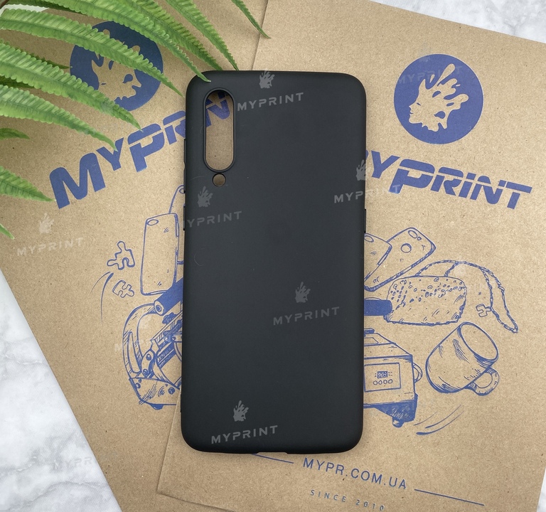 Чохол силіконовий для Xiaomi MI9 чорний (5208) 