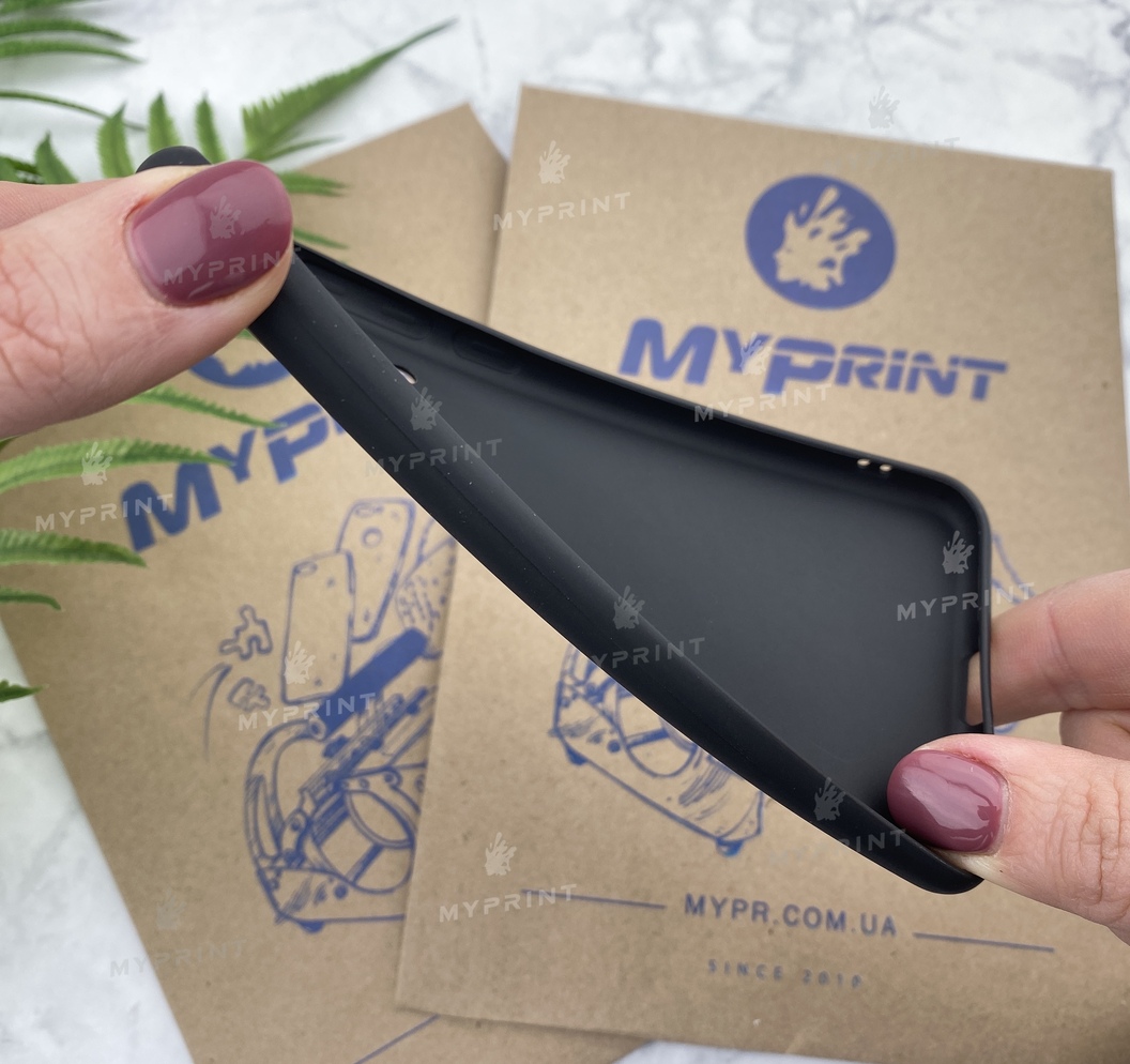 Чохол силіконовий для Xiaomi MI9 SE чорний (5204) - фото 3 - Чохли для УФ друку