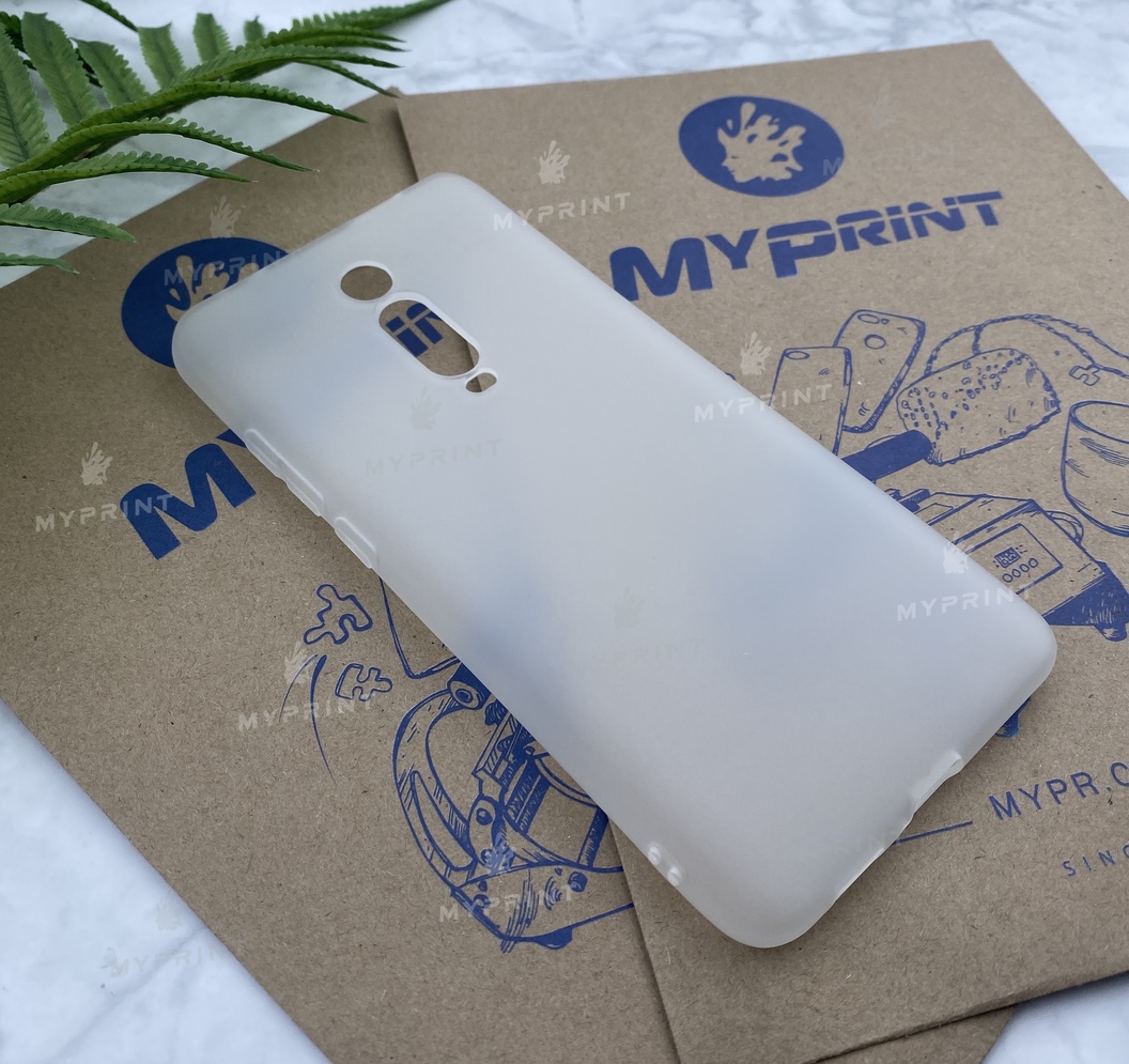 Чохол силіконовий для Xiaomi MI9T (K20) білий (5522) - фото 2 - Чохли для УФ друку