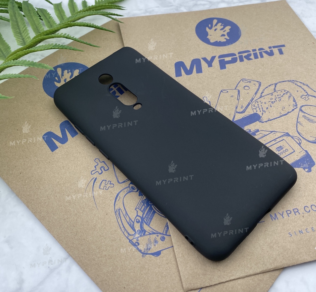 Silicone case for Xiaomi MI9T (K20) black (5524) - фото 2 Silicone case for Xiaomi MI9T (K20) black (5524) - фото 2 - Covers for UV printing