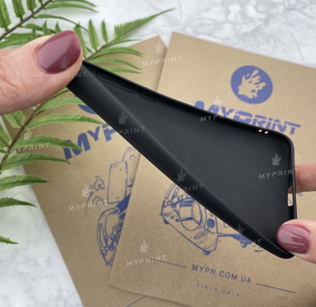 Silicone case for Xiaomi MI9T (K20) black (5524) - фото 3 Silicone case for Xiaomi MI9T (K20) black (5524) - фото 3 - Covers for UV printing