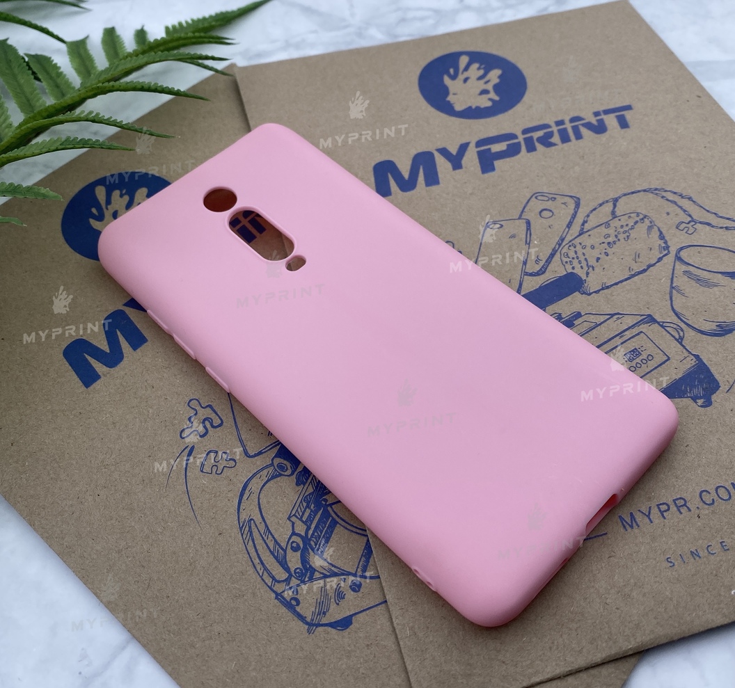 Чохол силіконовий для Xiaomi MI9T (K20) рожевий (5627) - фото 2 - Чохли для УФ друку