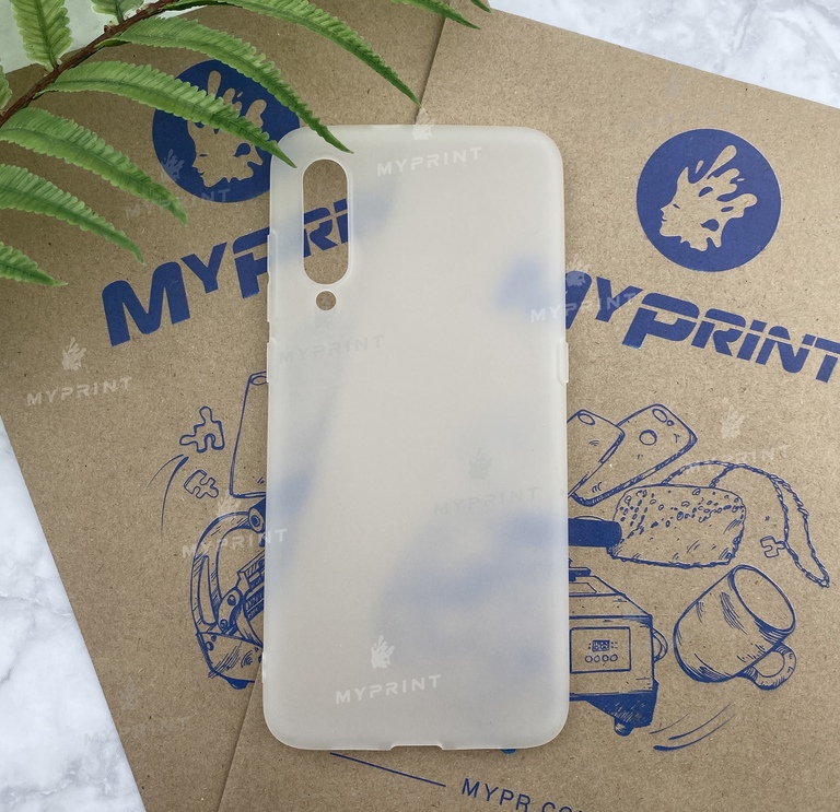 Чохол силіконовий для Xiaomi MI9 білий (5207) 