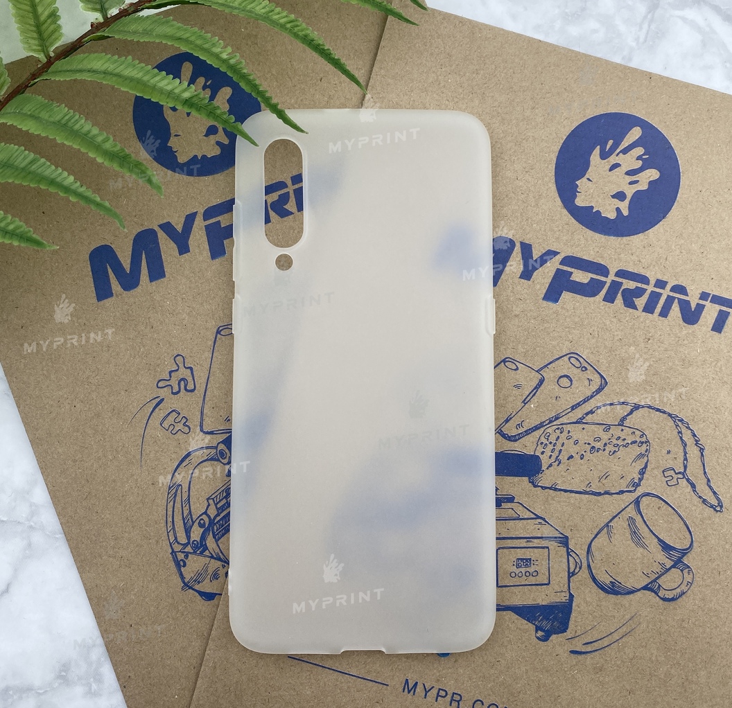 Чохол силіконовий для Xiaomi MI9 білий (5207) - фото 1 - Чохли для УФ друку