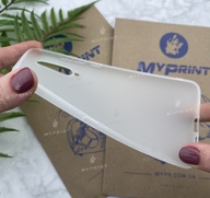 Чохол силіконовий для Xiaomi MI9 білий (5207) - фото 3 - Чохли для УФ друку