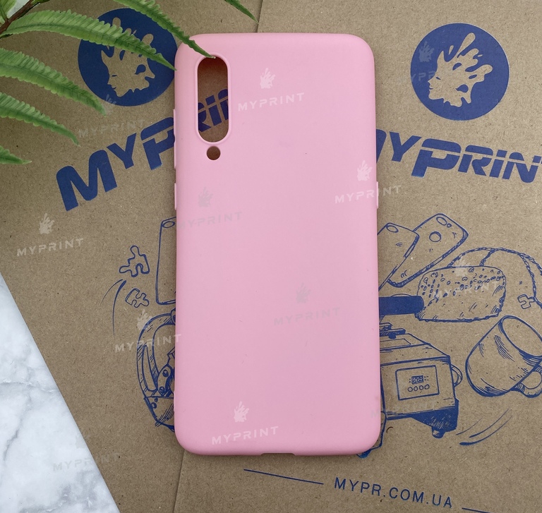 Чохол силіконовий для Xiaomi MI9 рожевий (5209) 