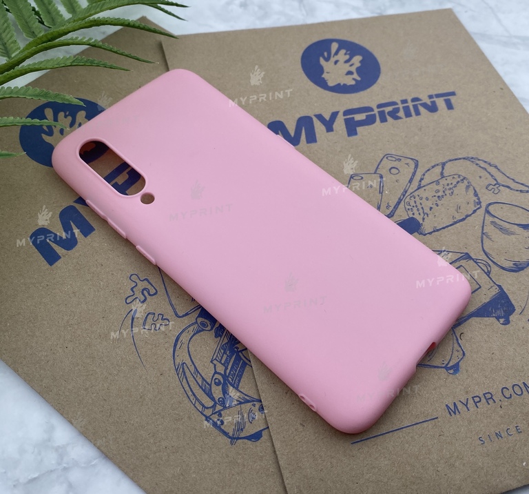 Чохол силіконовий для Xiaomi MI9 рожевий (5209) 