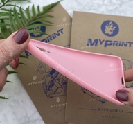 Чохол силіконовий для Xiaomi MI9 рожевий (5209) - фото 3 - Чохли для УФ друку