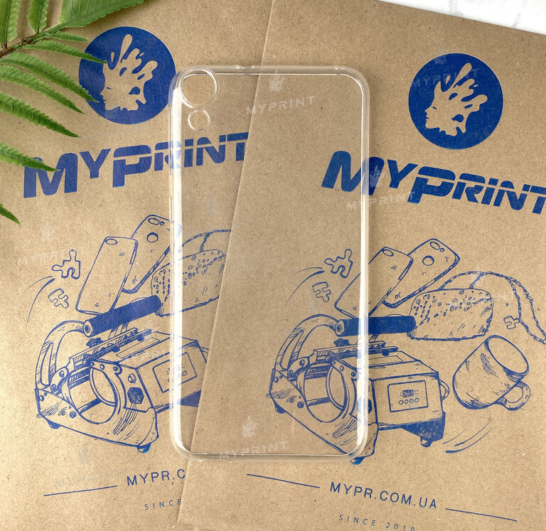 Чохол силіконовий для HTC Desire 820 прозорий (1931) 