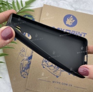Чехол силиконовый для Xiaomi Redmi 4 Pro / Prime  черный (5219) - фото 3 - Чехлы для УФ печати