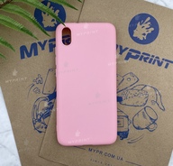 Чохол силіконовий для Xiaomi Redmi 7a рожевий (5625) - фото 1 Чохол силіконовий для Xiaomi Redmi 7a рожевий (5625) - фото 1 - Чохли для УФ друку