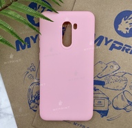 Silicone cover for Xiaomi Pocophone F1 pink (5213) - фото 1 Silicone cover for Xiaomi Pocophone F1 pink (5213) - фото 1 - Covers for UV printing
