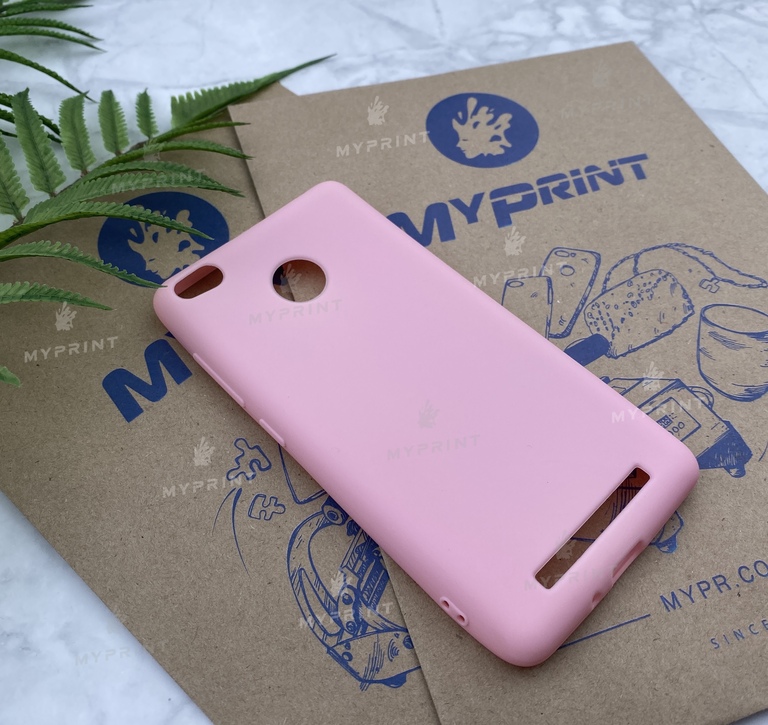 Silicone cover for Xiaomi Redmi 3s pink (5217)  Silicone cover for Xiaomi Redmi 3s pink (5217)