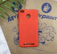 Чохол силіконовий для Xiaomi Redmi 3s червоний (5218) - фото 1 - Чохли для УФ друку