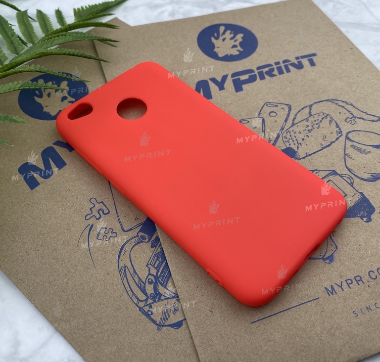 Silicone cover for Xiaomi Redmi 4X red (5228) 