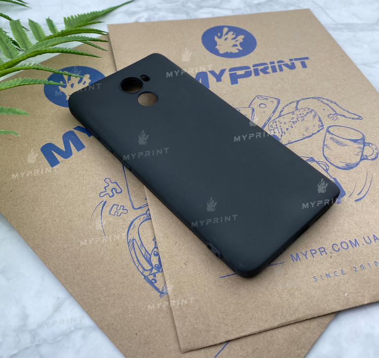 Чохол силіконовий для Xiaomi Redmi 4 чорний (5220) 