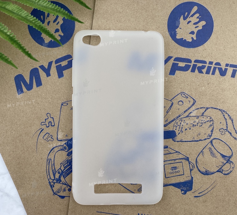 Чохол силіконовий для Xiaomi Redmi 4a білий (5221) 