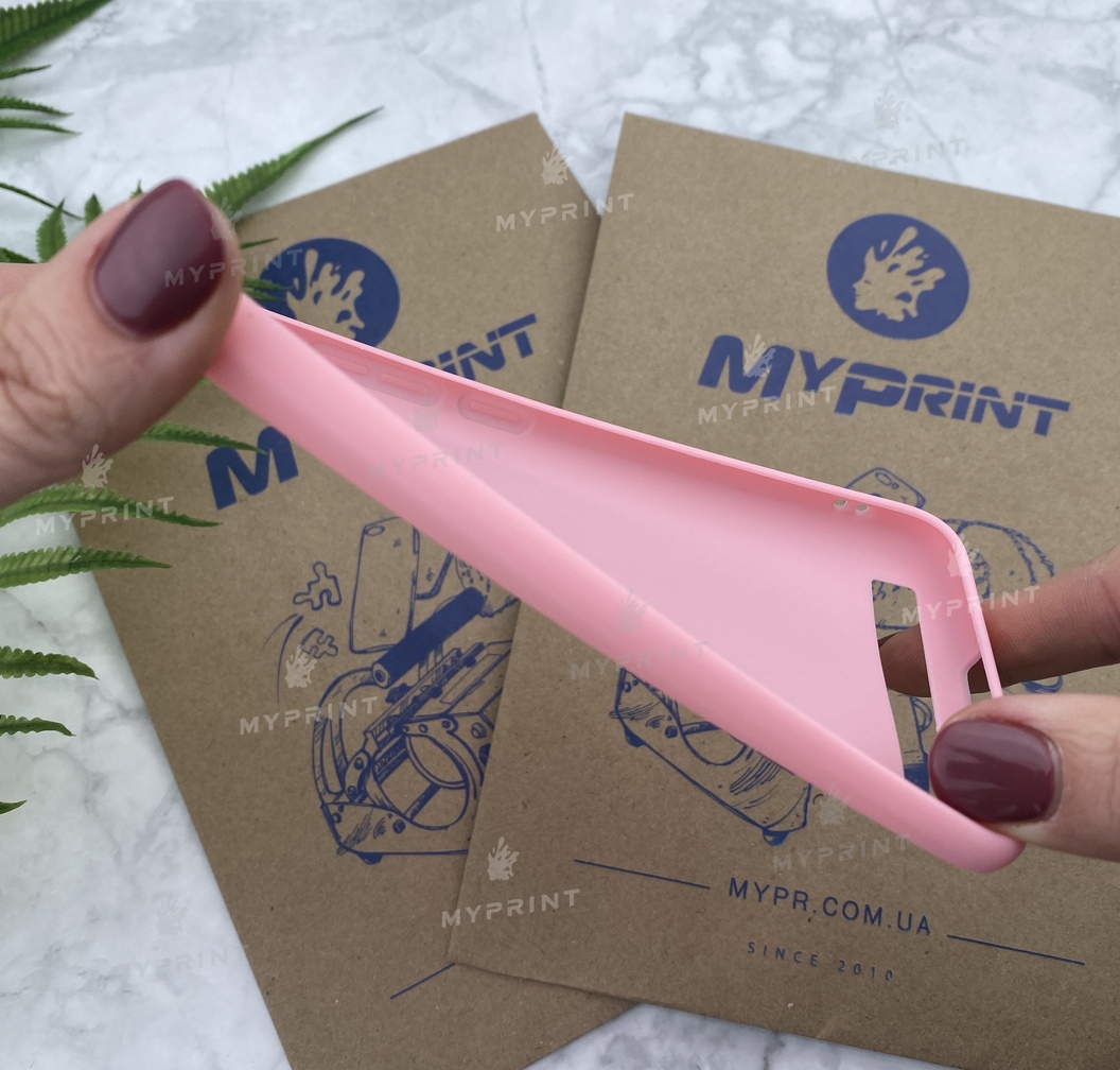 Чохол силіконовий для Xiaomi Redmi 5a рожевий (5239) - фото 3 - Чохли для УФ друку