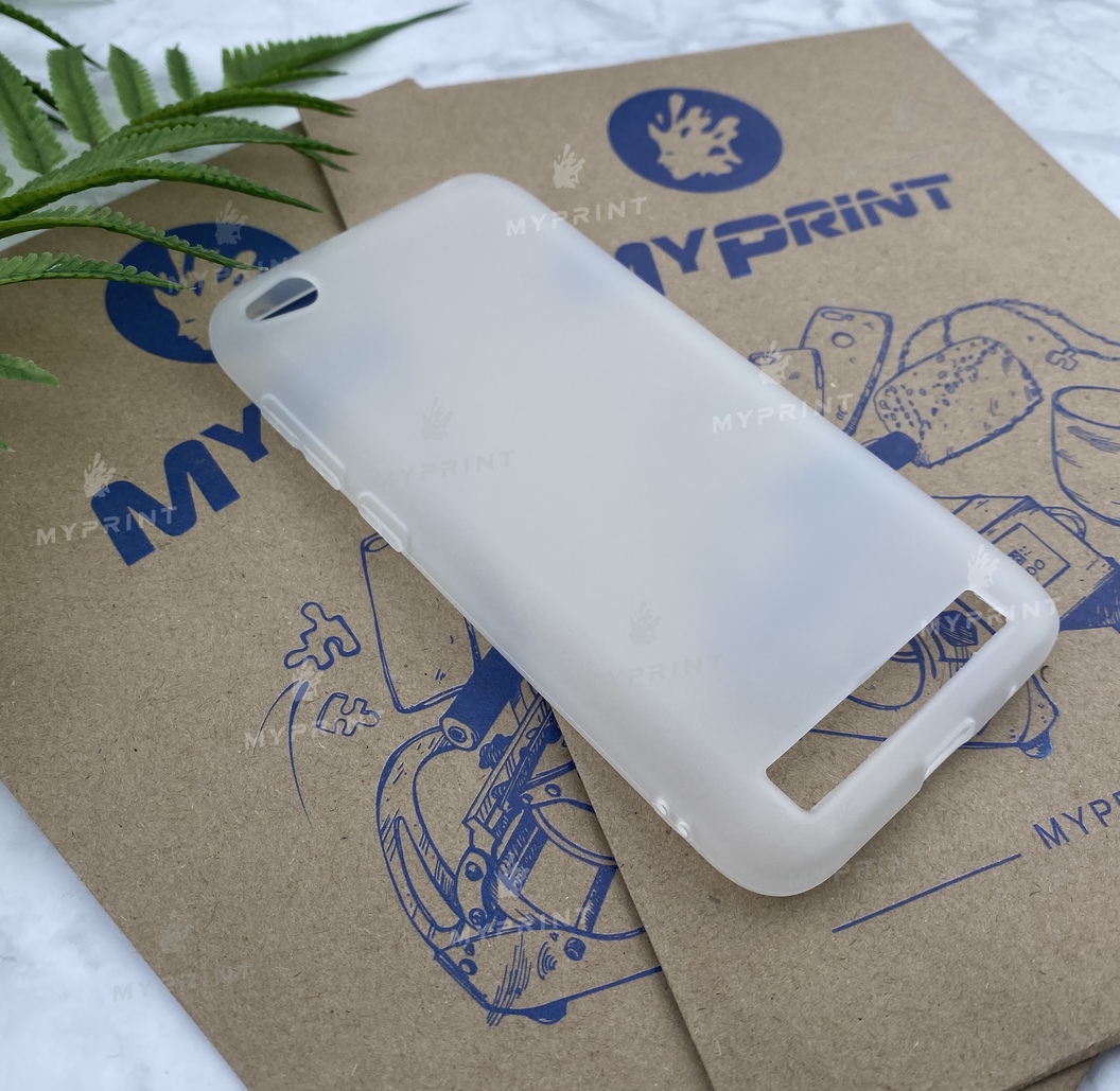 Чохол силіконовий для Xiaomi Redmi 5a білий (5237) - фото 2 - Чохли для УФ друку