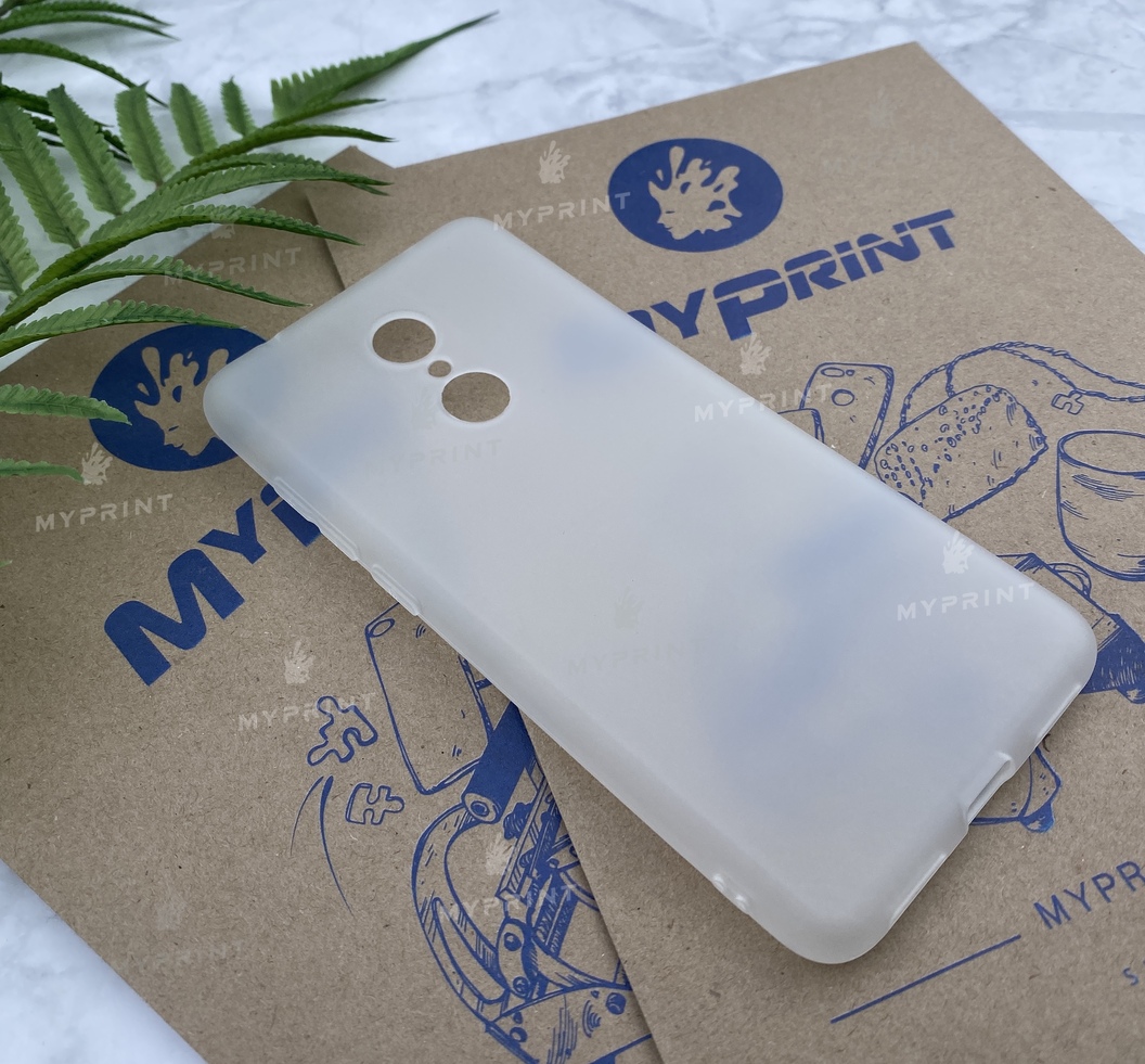 Чохол силіконовий для Xiaomi Redmi 5 білий (5233) - фото 2 - Чохли для УФ друку