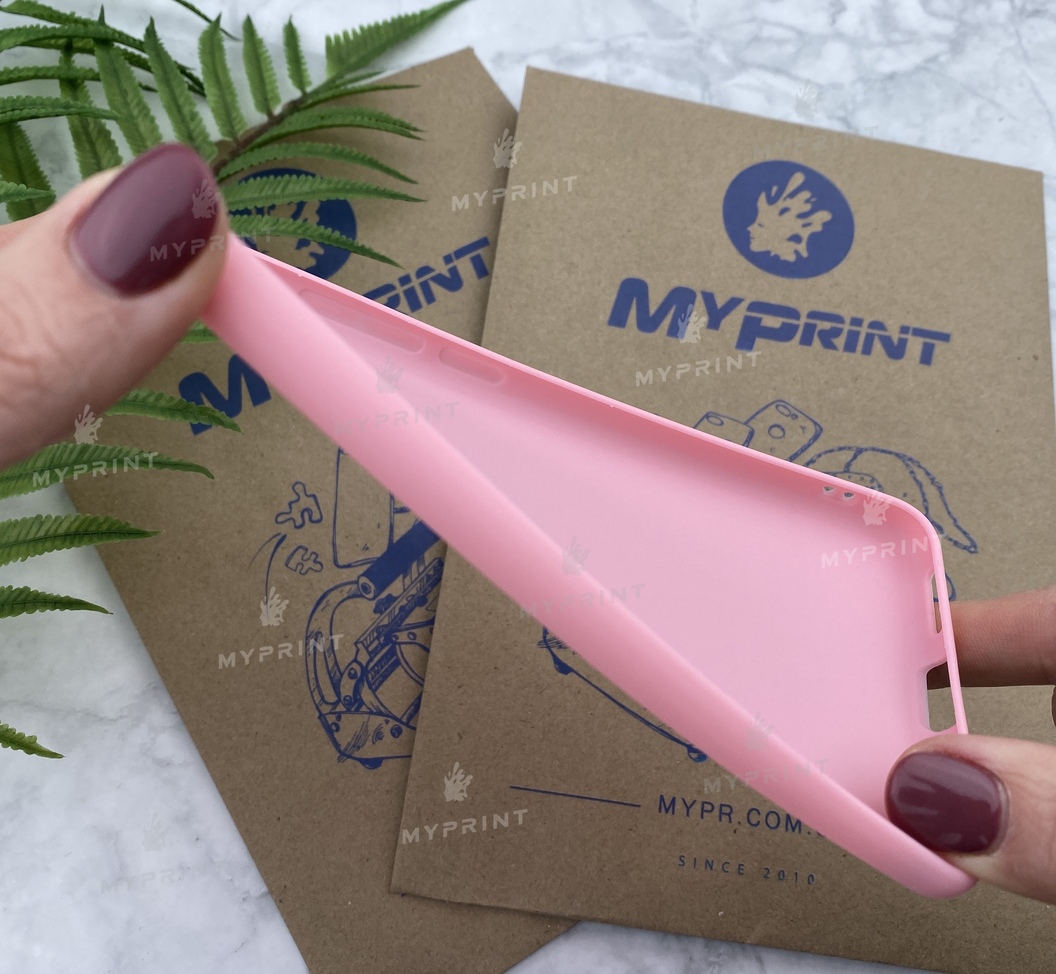 Чохол силіконовий для Xiaomi Redmi 5 рожевий (5235) - фото 3 - Чохли для УФ друку
