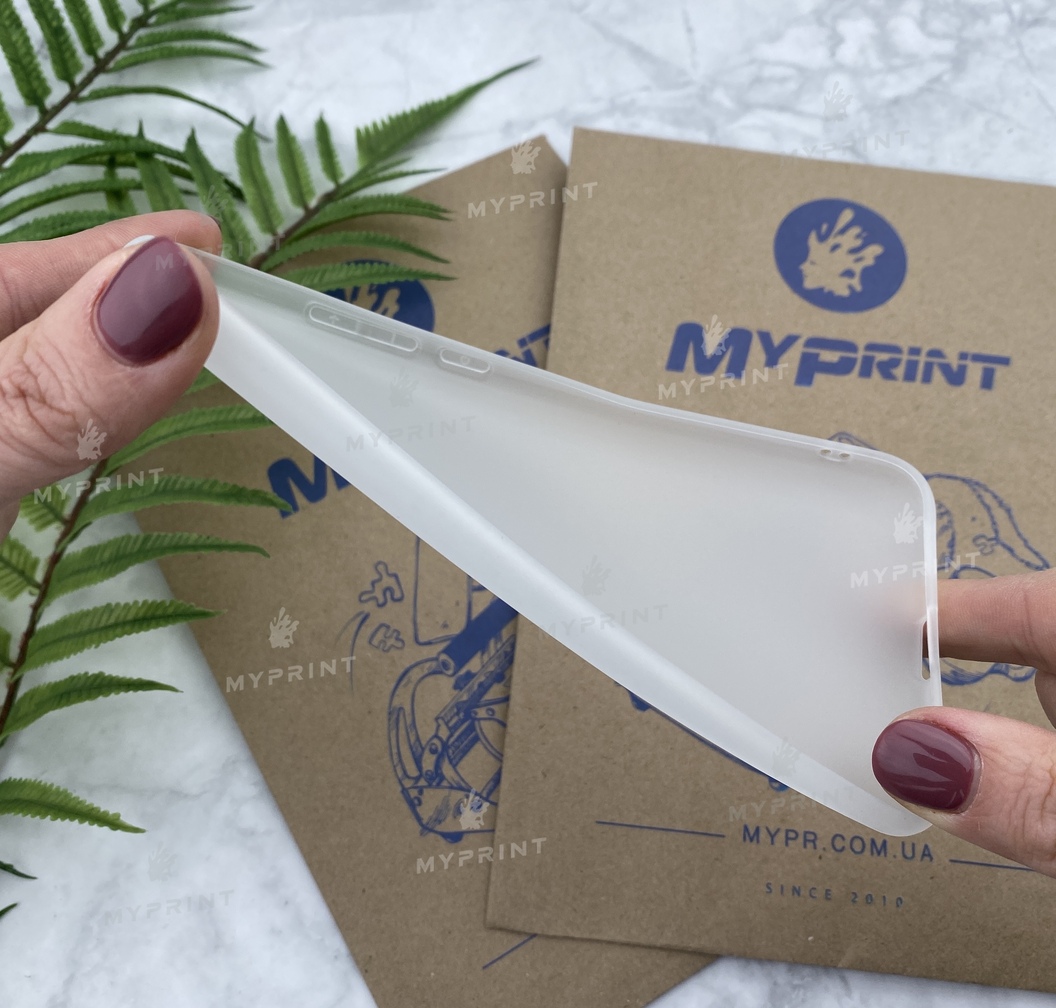 Чохол силіконовий для Xiaomi Redmi 5 Plus білий (5229) - фото 3 - Чохли для УФ друку