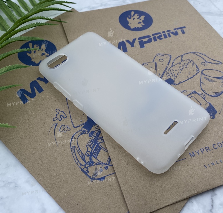 Чехол силиконовый для Xiaomi Redmi 6a белый (5245) 