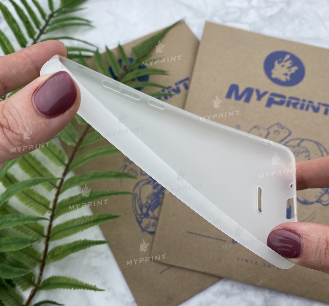 Чохол силіконовий для Xiaomi Redmi 6a білий (5245) - фото 3 - Чохли для УФ друку