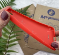 Чохол силіконовий для Xiaomi Redmi 6a червоний (5248) - фото 3 - Чохли для УФ друку