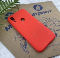 Чохол силіконовий для Xiaomi Redmi 7 червоний (5512) - фото 2 Чохол силіконовий для Xiaomi Redmi 7 червоний (5512) - фото 2 - Чохли для УФ друку