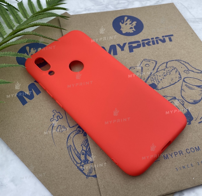 Чохол силіконовий для Xiaomi Redmi 7 червоний (5512)  Чохол силіконовий для Xiaomi Redmi 7 червоний (5512)