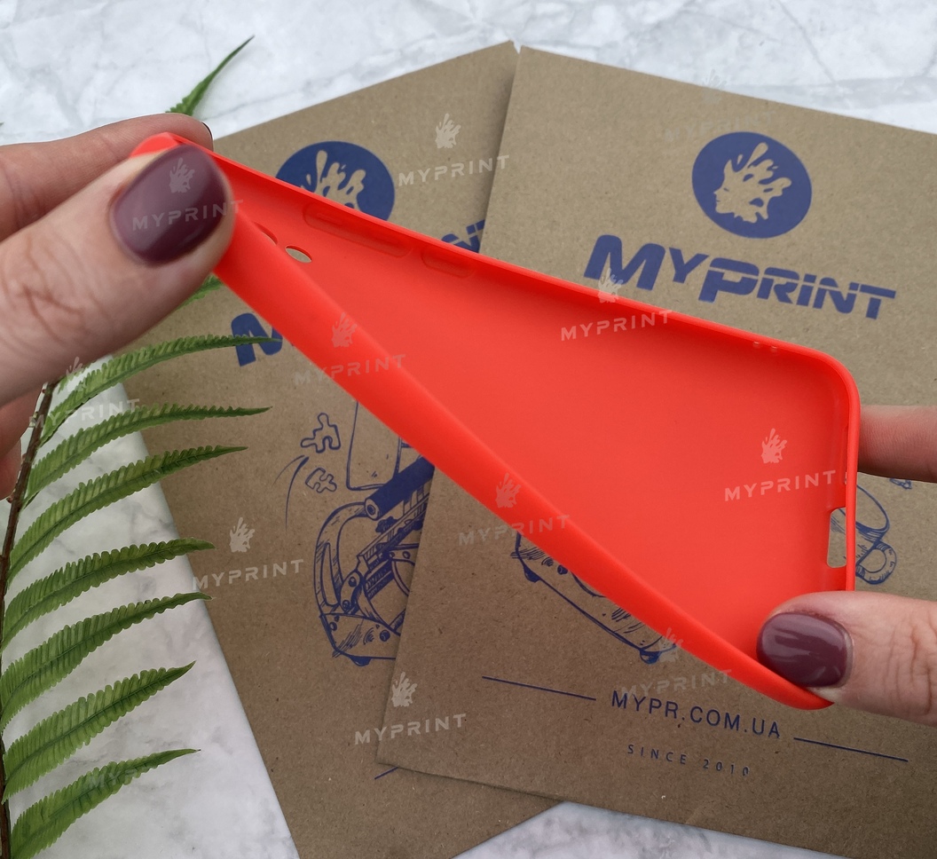 Чохол силіконовий для Xiaomi Redmi 7 червоний (5512) - фото 3 Чохол силіконовий для Xiaomi Redmi 7 червоний (5512) - фото 3 - Чохли для УФ друку