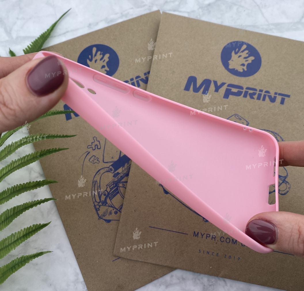 Чохол силіконовий для Xiaomi Redmi 7 рожевий (5513) - фото 3 Чохол силіконовий для Xiaomi Redmi 7 рожевий (5513) - фото 3 - Чохли для УФ друку