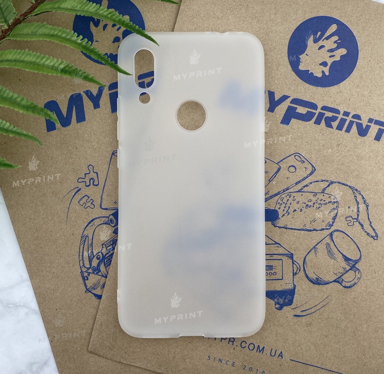 Чохол силіконовий для Xiaomi Redmi 7 білий (5514) 