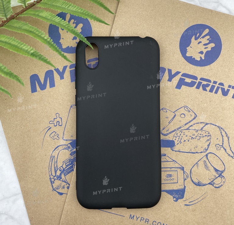 Чехол силиконовый для Xiaomi Redmi 7a черный (5517)  Чехол силиконовый для Xiaomi Redmi 7a черный (5517)